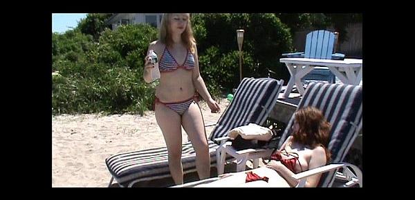  Tara Rose and Lydia Lael at the Beach